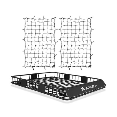 #ad ARKSEN 64 x 50 x 6 Inch Universal Extra Wide 150LB Heavy Duty Roof Rack Cargo... $215.65