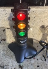 7.5  Traffic Light Lamp with Base for Room Decoration, Stop Light Flickering