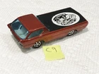 HOT WHEELS RED LINE DEORA HK ORANGE w WHITE INTERIOR C9 CONDITION