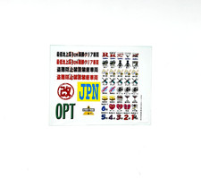 Option2 Option Magazine Sticker Sheet Jdm Japan Vintage Original 100 Authentic