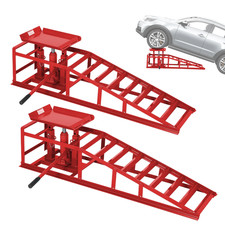 Garvee 2-pack Hydraulic Car Ramps 5t11000 Lbs Capacity Low-profile Car Lift Wi Garvee 2-pack Hydraulic Car Ramps 5t11000 Lbs Capacity Low-profile Car Lift Wi