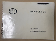 Arriflex 35 II B Motion Picture Camera Parts List Arri