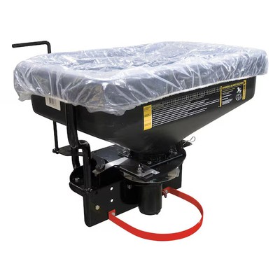 Fimco 145 lbs Cap Broadcast ATV Spreader For Dry Material, 5 to 45 ft Spread
