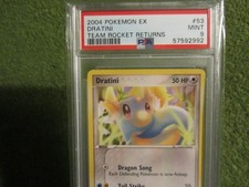 PSA 9 Team Rocket Returns EX Non Holo Dratini 53/109 in MINT Condition on eBay