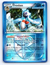Froslass 23/101 Rare Plasma Blast Pokemon Reverse Holo Heavily Played