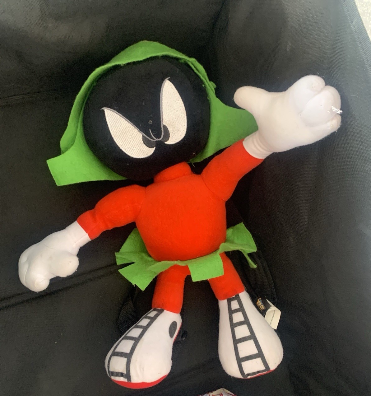 Marvin the Martian Looney Tunes Plush Stuffed Toy Backpack