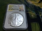 2025 (P) $1 American Silver Eagle First Eagle Privy Releases NGC MS70 50,000