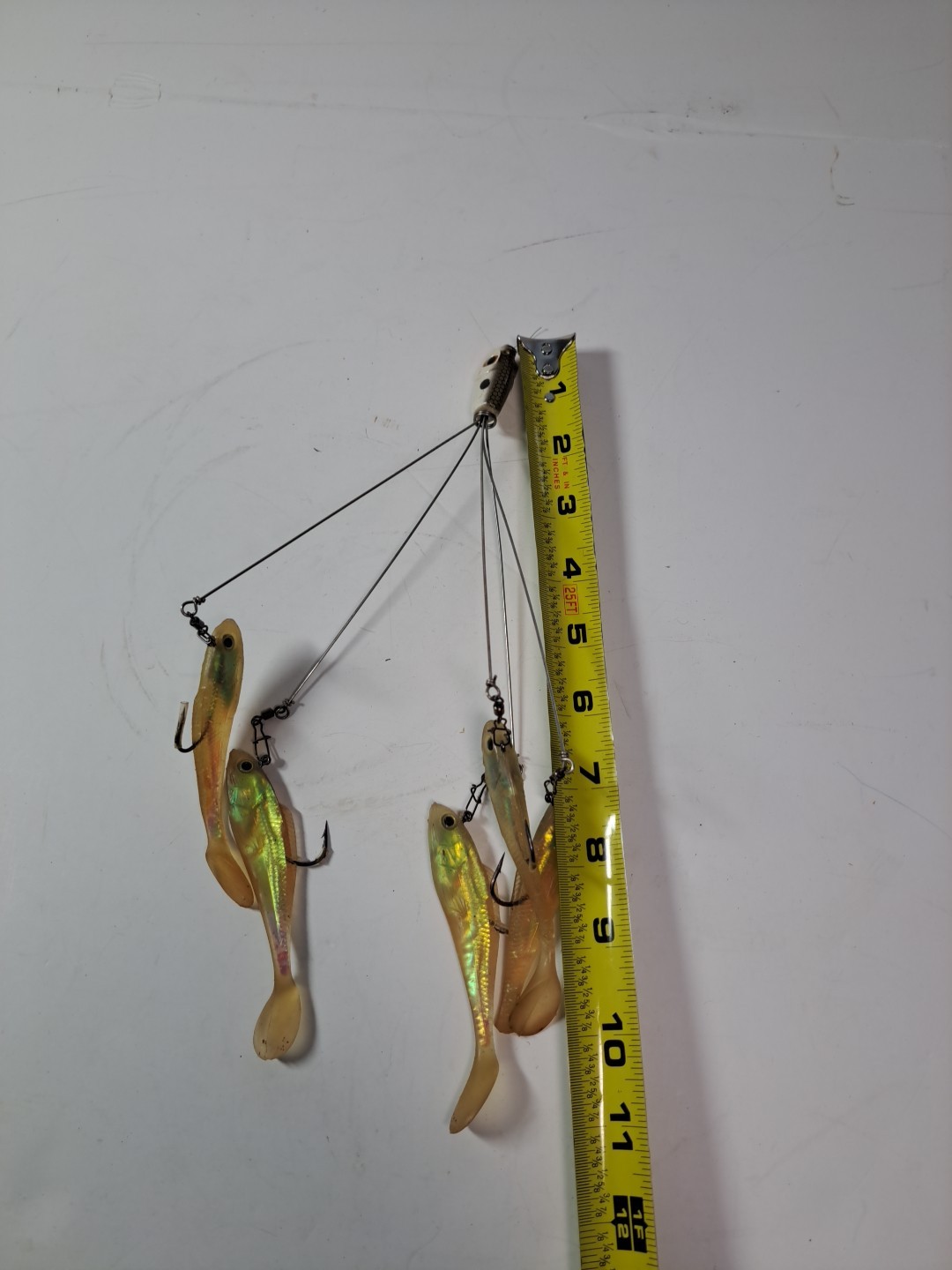 Alabama Umbrella Rig With 5 Rubber Fish Lures - Image 10