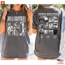 20th Anniversary Jonas Brothers T-Shirt Living The Dream Tour 2025 Fan Tee
