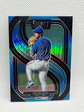 2025 Panini Select Jonah Tong Premier Level Blue Prizm 93/199