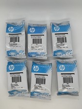 HP 67/305 Tri-Color Black Ink Cartridges Lot of 6 New