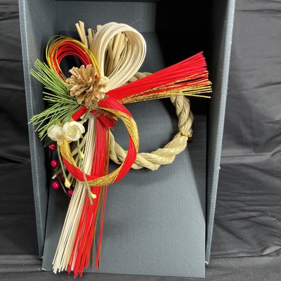 Japanese Shimenawa New Year's decoration Takejiro 東雲 H14inc from