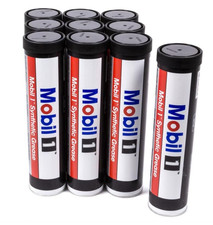 MOBIL 1 Synthetic Grease Automotive, 13.4oz Tube (121070) 10 Pack