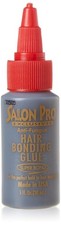Salon Pro Hair Extension Bonding Glue Black 1 Oz - pack of 2