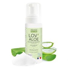 Mousse Nettoyante Bio Lov'Aloe - Aloe Vera, Glycérine, Protéines de Riz - 99,...