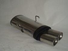 Friedrich Motorsport Sportendschalldämpfer für Peugeot 106, 1.4l 55/69kW