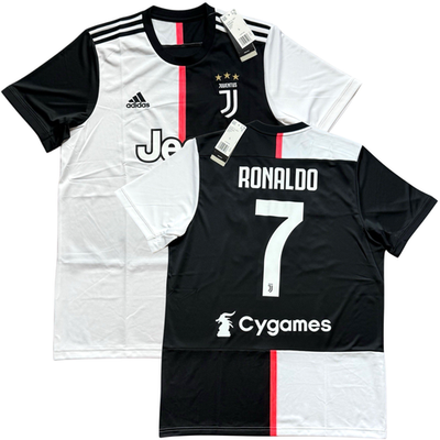 2019/20 Juventus Home Jersey #7 Ronaldo Large adidas Soccer