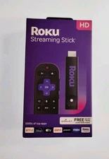 Roku Streaming Stick HD 2025 Device with Voice Remote and Wi-Fi - Free & Live TV