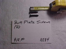 Item# A284 - Butt Plate Screws (2)