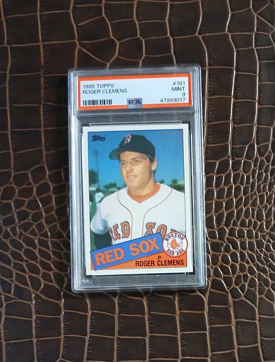 Topps Roger Clemens Baseball Sports Trading Card Singles Rookie