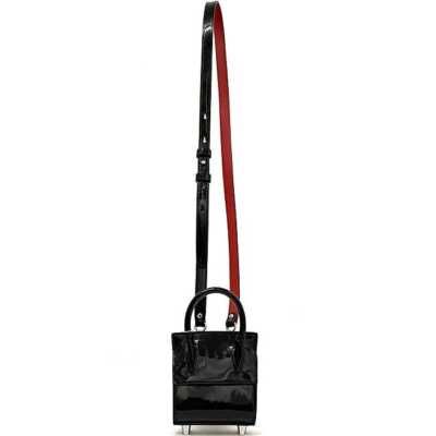 Christian Louboutin 2way bag Palomanano f-22254 black red 1215050 