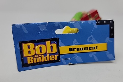 Figura Kurt Adler 2002 adorno Bob el Constructor decoración del árbol de Navidad - Imagen 9 de 16
