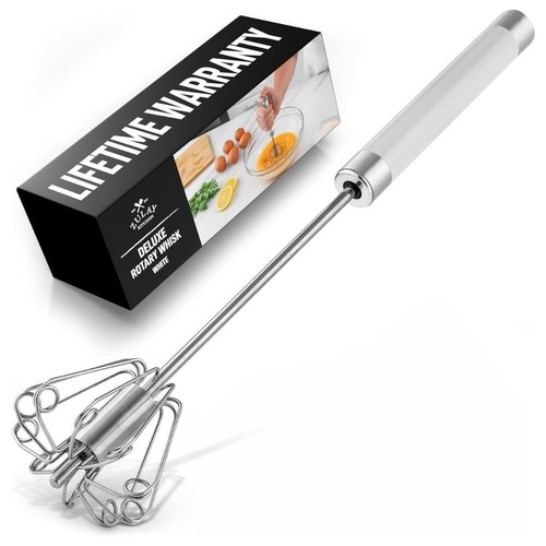 Zulay Egg Beater Whisk - Push Whisk for Cooking - 第 30/41 張圖片