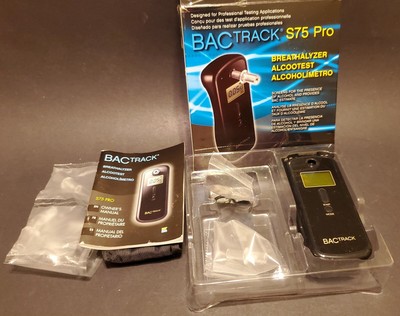 Bactrack S75 Professional Breathalyzer Portable Breath Alcohol Tester (850167002405)