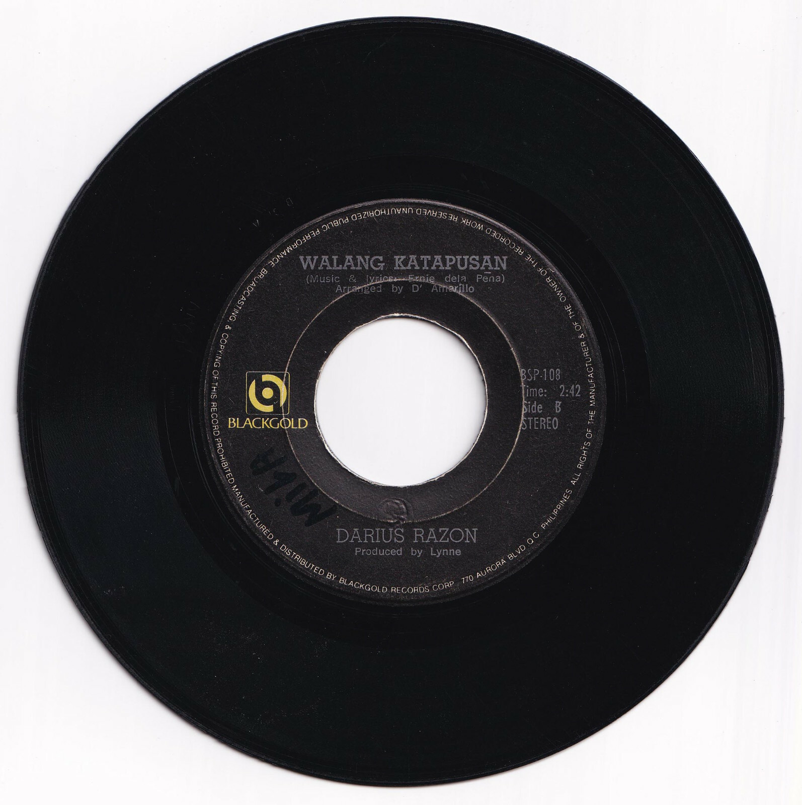 Philippines DARIUS RAZON Langit Pala Ang PagIbig OPM 45 rpm Vinyl Record eBay