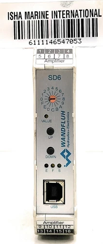 Wandfluh Hydraulics + Electronics SD6 Digital Controller SD6201D20-AA