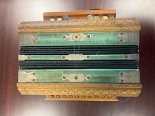 Vintage 1800s Steelbronze Reeds Imperial Accordeon