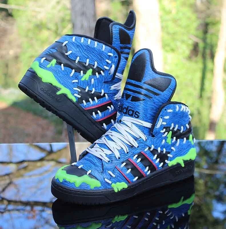 Adidas Attitude Jeremy Scott Madballs Size 9 M18992 | eBay