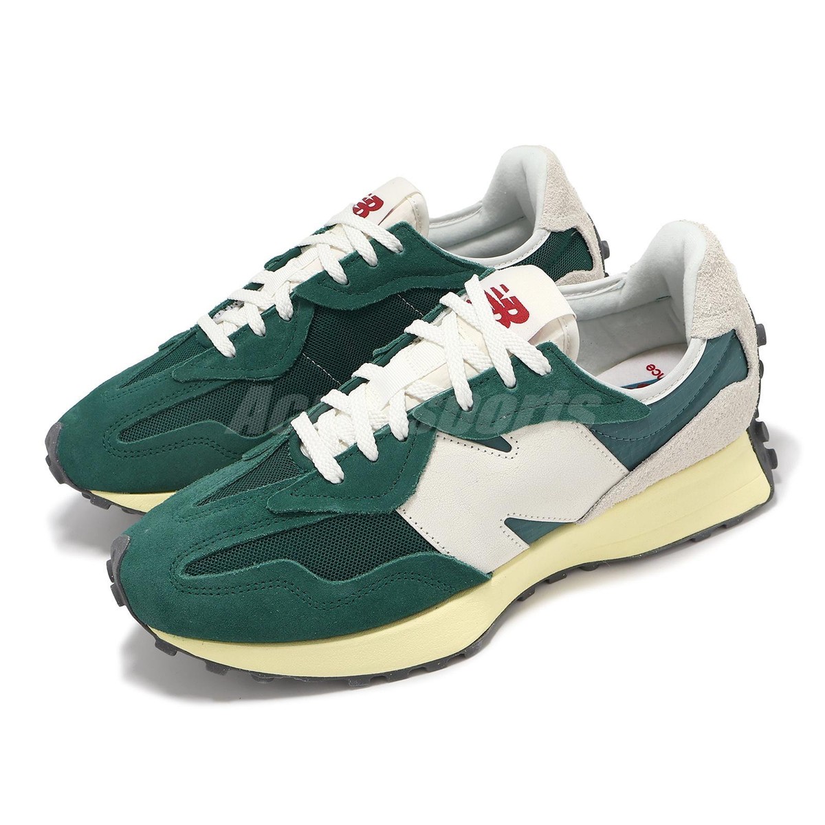 new balance 327 hombre verde