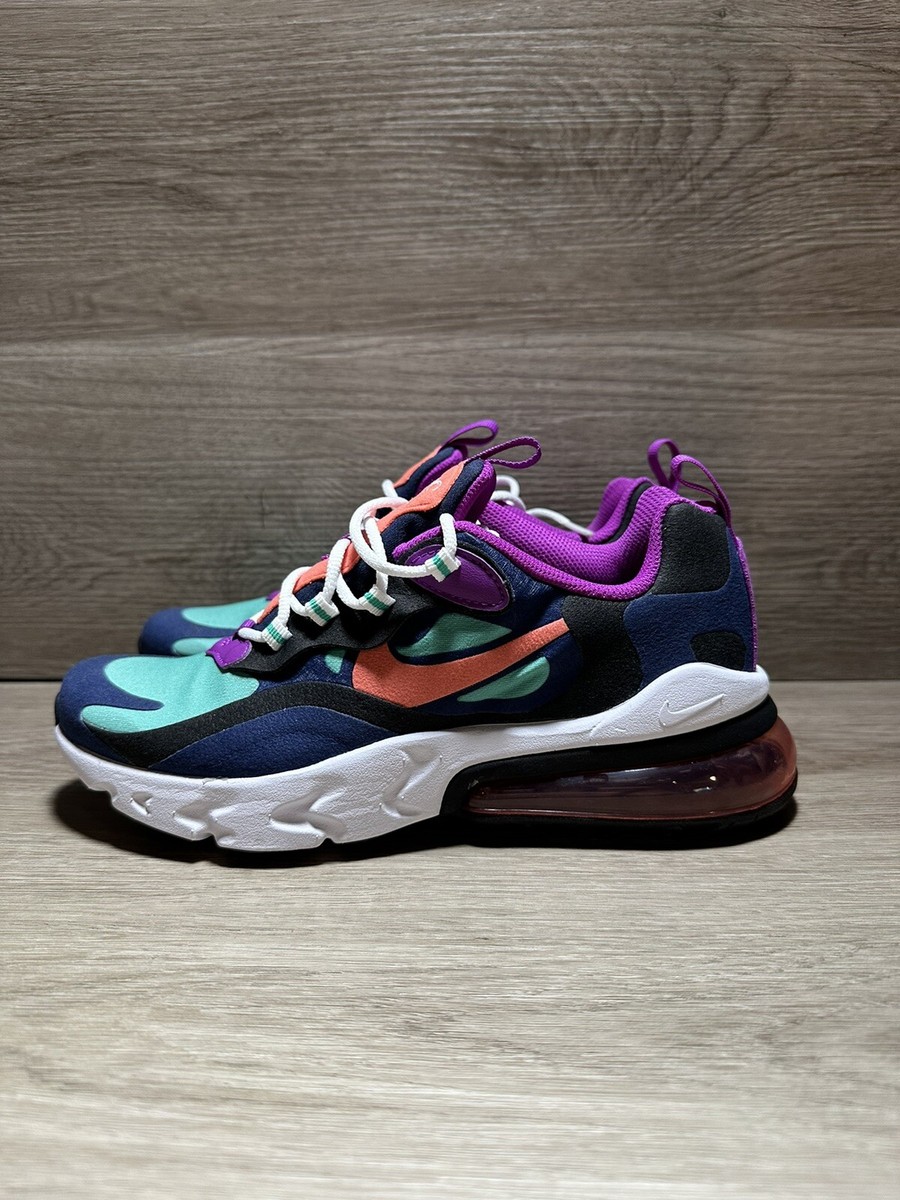 Nike Sneaker Air Max 270 React Purple Blue Nike Air Max 270 React