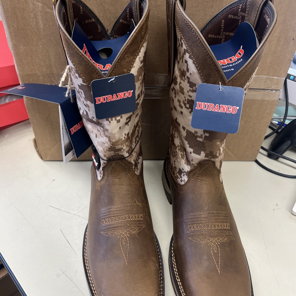 Durango Desert Camo Rebel 9 Men's Brown