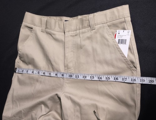 French Toast NWT Boys Khaki Straight School Uniform Pants Sz 18 w Cell Pocket - Picture 10 of 13