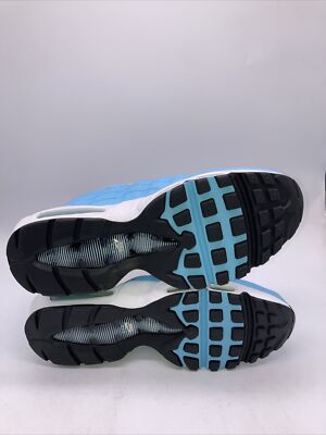 Nike Air Max 95 Shoes 'Blue Chill' White Black DZ4395-400 Men's