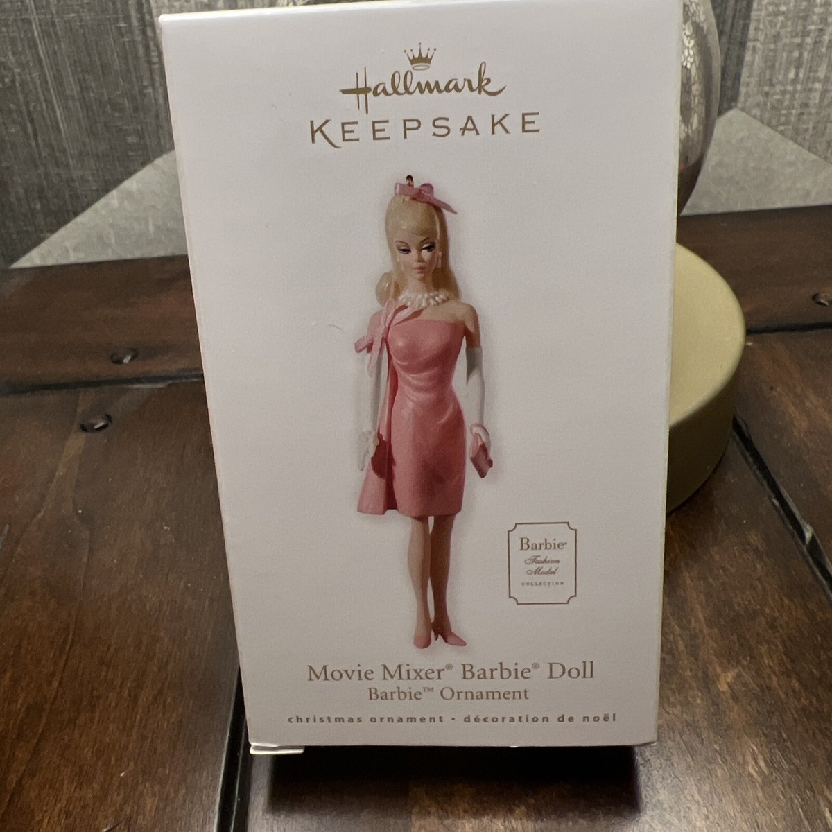 2010 Hallmark Keepsake Movie Mixer Barbie Doll Barbie Ornament