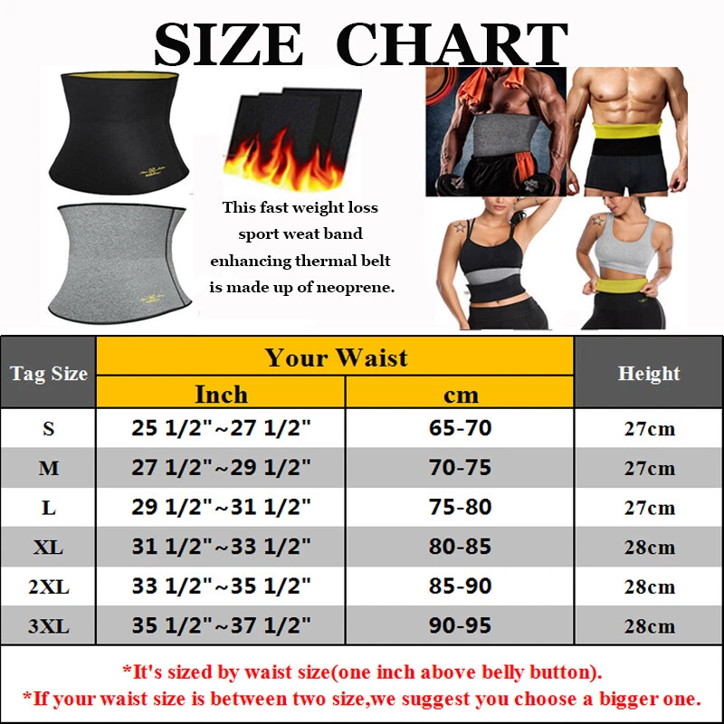 Cinturón de sauna recortador de cintura para hombre sudor modelador corporal quemador de grasa prendas moldeadoras envoltura de banda Foto 2 de 4