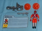 GI G.I. Joe gijoe INCINERATORS incomplete with file card