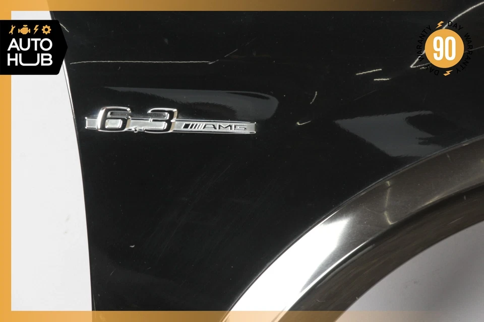 07-11 Conjunto de guardabarros lateral derecho pasajero Mercedes W164 ML63 AMG con llamarada OEM Foto 3 de 4