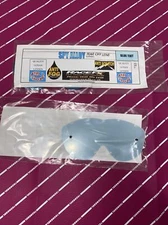 Rip n Roll Replacment Lens Blue Tint Tear Off Lens Spy Alloy Motocross Goggles