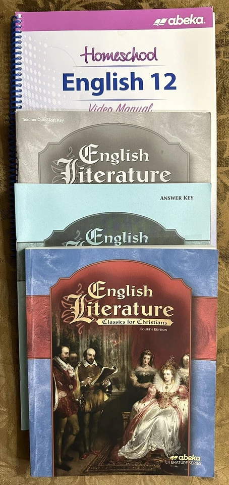 Abeka English, 12th Grade, 12 Books, Complete Student & Teacher Set - Image 2 of 3