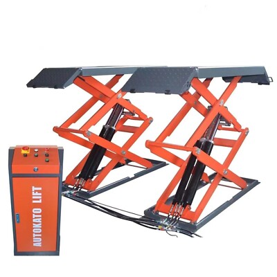 AK-X95 72 Inch Full Rise Scissor Lift Auto Lift Auto Leveling Function 8000 Lbs