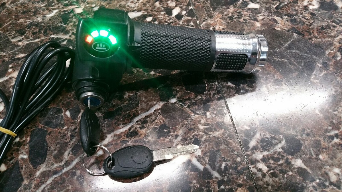 Cruzin Cooler Upgraded Throttle with 5 LED Battery Level for 750