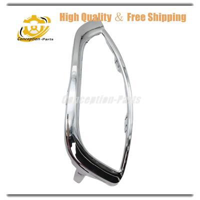 1Pcs Fog Light Bezel Passenger Side Front Chrome For Chrysler Pacifica 2017-2020