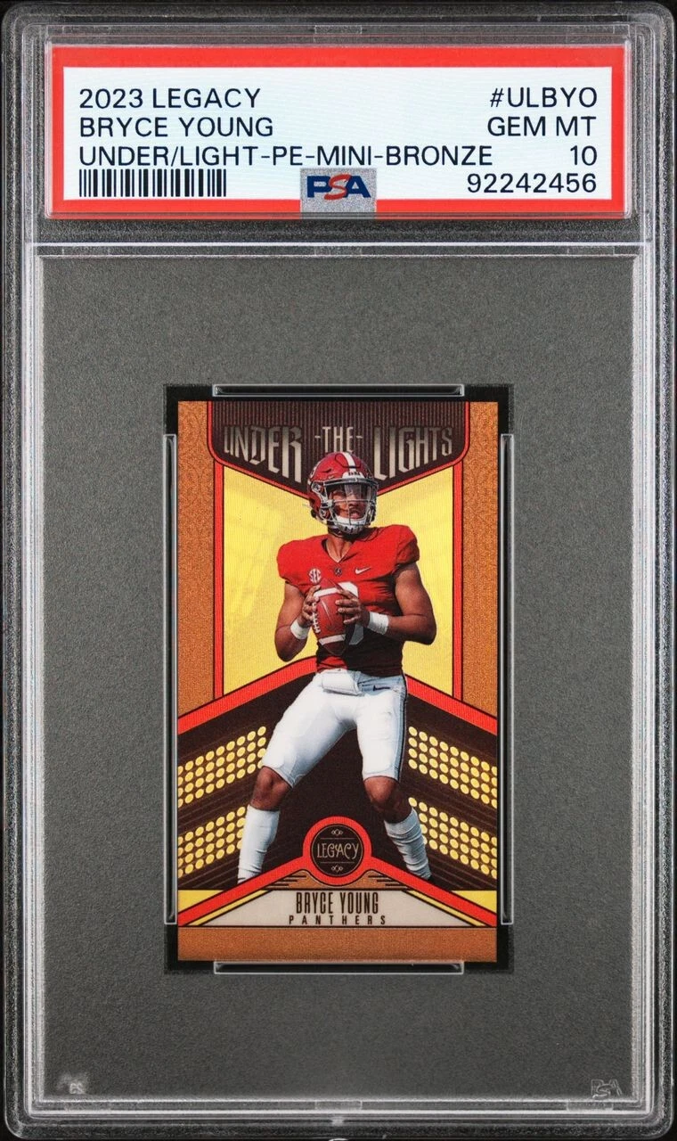 Bryce Young Panini Legacy Under the Lights #ULBYO Premium Edition-Mini-Bronze