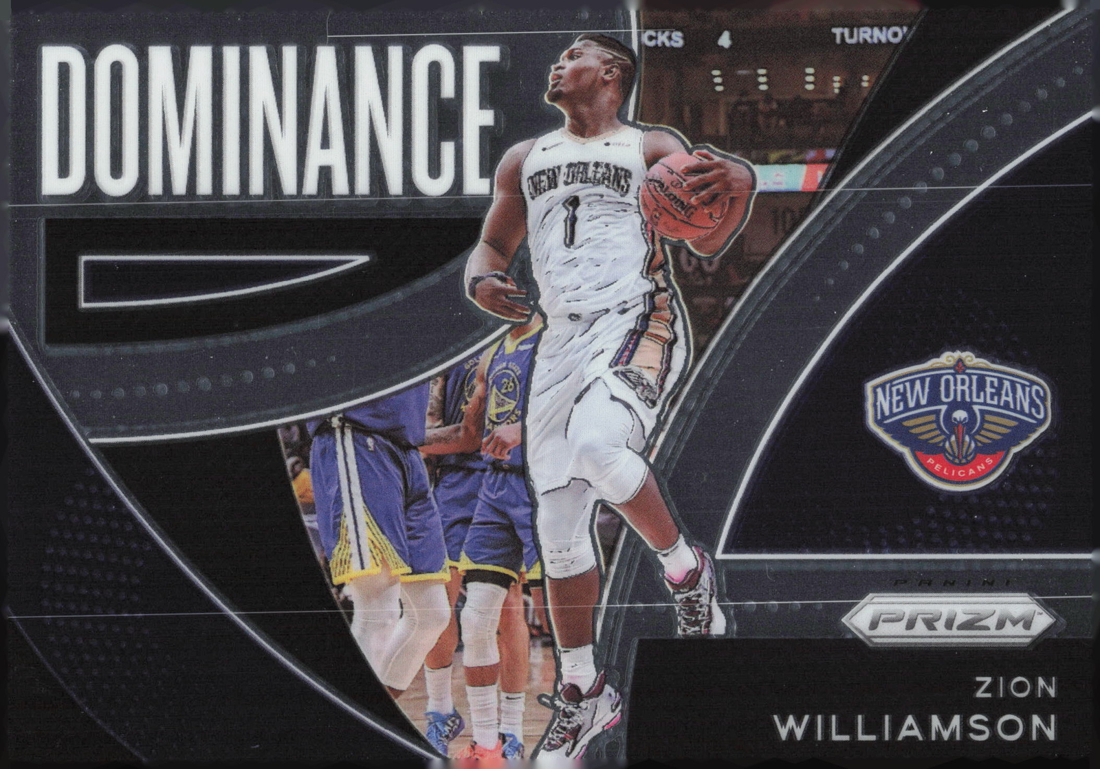 2021-22 Panini Prizm #17 Zion Williamson Dominance