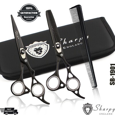 PRO FRISEUR HAARSCHNEIDE FRISEURSALON SCHERE 6,5'' & GRATIS ETUI