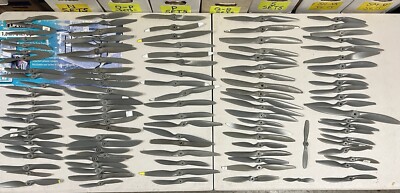 Lot of 226 Top Flite/Master Airscrew / APC Plastic  Propellers Different Sizes